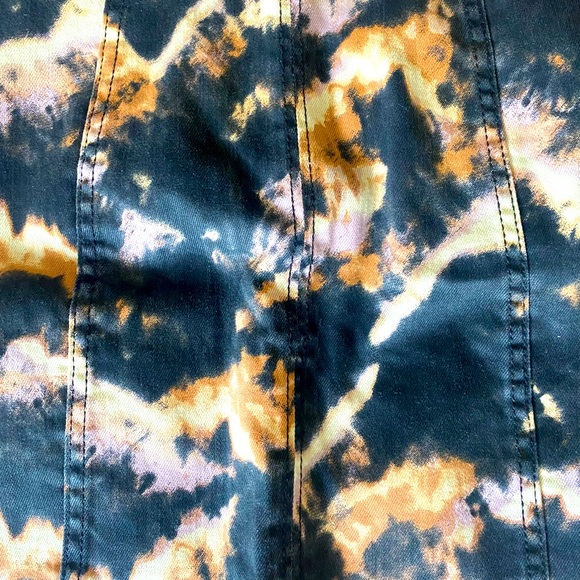 Free People Mini Skirt, Monochrome Design, Womens, Size 2 - Picture 4 of 4